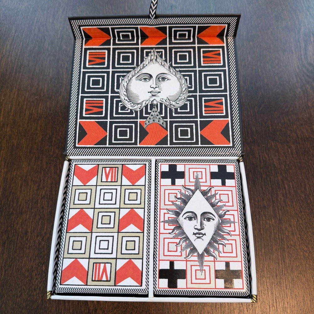 Christian Lacroix Poker Face Playing Cards Set 2 Decks Galison Illustrated